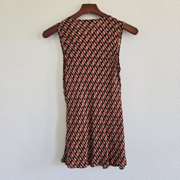 CLASSIQUES ENTIER Silk Draped Neck Sleeveless Top size Medium - Picture 7 of 10